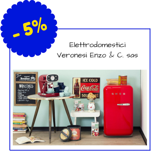 Elettrodomestici Veronesi Enzo & C. sas - Via Petrarca 50, Piombino - (Condizioni: lo sconto si applica solo in caso di pagamento in contanti)