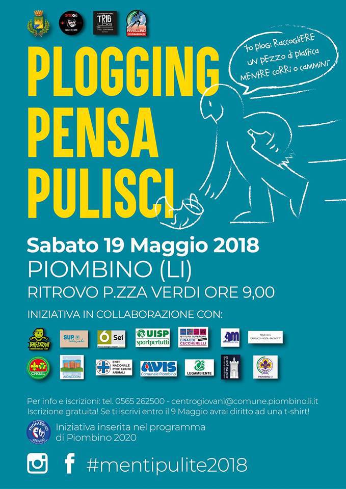 Plogging, Pensa, Pulisci: si corre mentre si pulisce la città