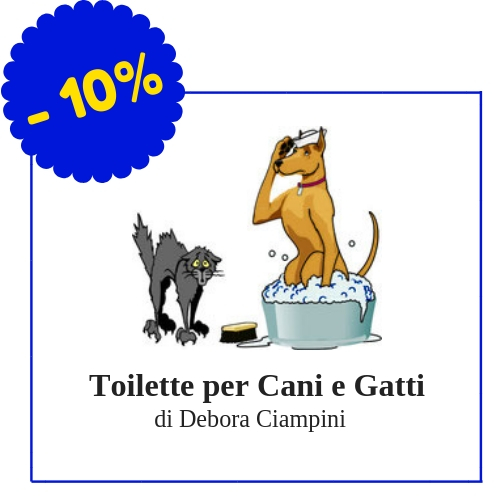 Toilette per Cani e Gatti - Via Appiani, 42, Piombino - (Condizioni: Sconto del 10% su tutti i prodotti di cosmesi per cani e gatti (shampoo, balsamo, profumi...) e su trattamenti di ozonoterapia)